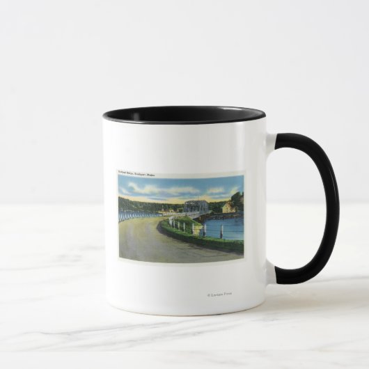 Mug Vue du pont Southport (Droite)