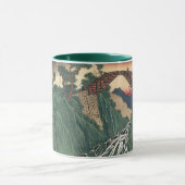 Mug Vue du pont sur la rivière Ina, Nojiri par Hiroshi (Centre)