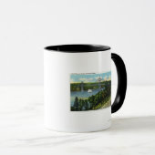 Mug Vue du pont Waldo-Hancock (Devant droit)
