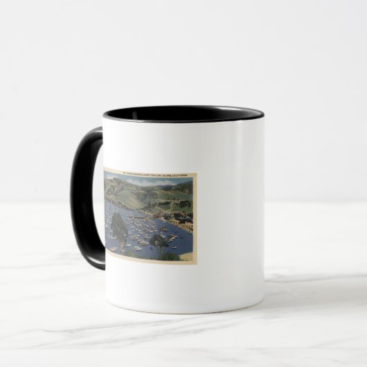 Mug Vue du port Isthme (Devant gauche)