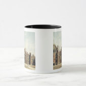 Mug Vue du quadrilatère au palais de Hampton Court (Centre)