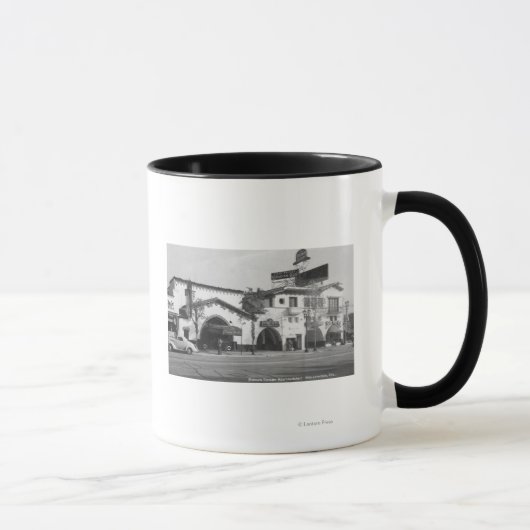 Mug Vue du restaurant Hollywood, CA Brown Derby (Droite)