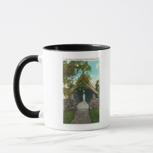 Mug Vue du Sanctuaire à Sanitarium à Gabriels (Gauche)