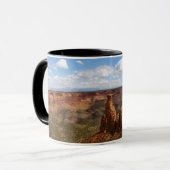 Mug Vue du sentier Canyon Rim au Colorado Monument (Devant gauche)