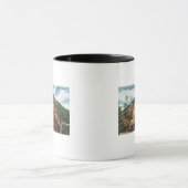Mug Vue du sentier de marche jusqu'au sommet (Centre)