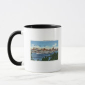 Mug Vue du Steamer Hendrick Hudson (Gauche)