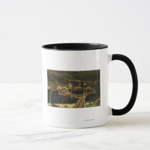 Mug Vue du sud de la partie du secteur de résidence