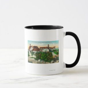 Mug Vue du sud-est du del Coronado d'hôtel