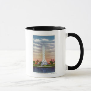Mug Vue du thermomètre géant de Texaco