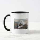 Mug Vue du train de marchandises Union Pacifique (Gauche)