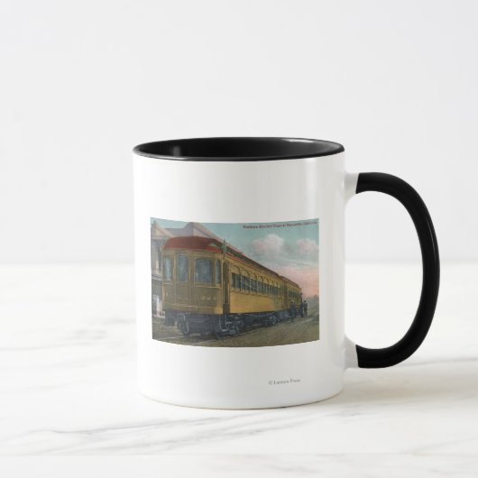 Mug Vue du train électrique du Nord (Droite)