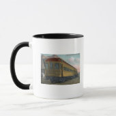 Mug Vue du train électrique du Nord (Gauche)