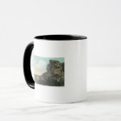 Mug Vue du vieil homme de la formation de Sea Rock (Devant gauche)