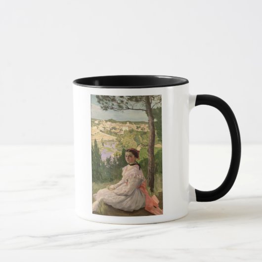 Mug Vue du village, Castelnau, 1868 (Droite)