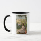 Mug Vue du village, Castelnau, 1868 (Gauche)