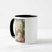 Mug Vue du village, Castelnau, 1868 (Devant gauche)