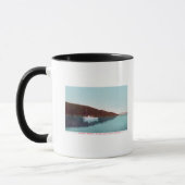Mug Vue du Whisper à vapeur sur le lac (Gauche)