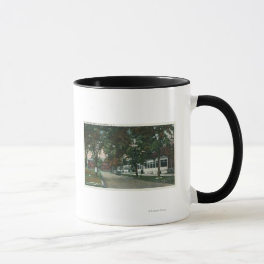 Mug Vue d'un camp militaire américain (Droite)