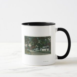 Mug Vue d'un camp militaire des USA