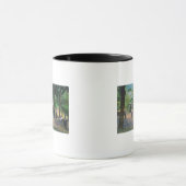 Mug Vue d'un jeu de croquet Harbin Springs, CA (Centre)