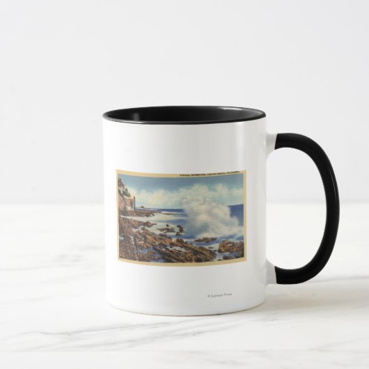 Mug Vue d'un littoral typique (Droite)