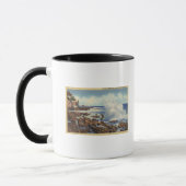 Mug Vue d'un littoral typique (Gauche)