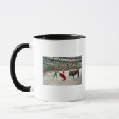 Mug Vue d'un Matador sur le point de projeter le BullS (Gauche)