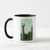 Mug Vue d'un moulin à vent Sequoia Eureka, CA (Gauche)