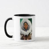 Mug Vue d'une beauté Eskimo (Gauche)