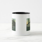 Mug Vue d'une équipe de journalisation sur un séquoia  (Centre)