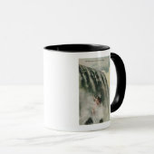 Mug Vue d'une femme dans les chutes (Devant droit)