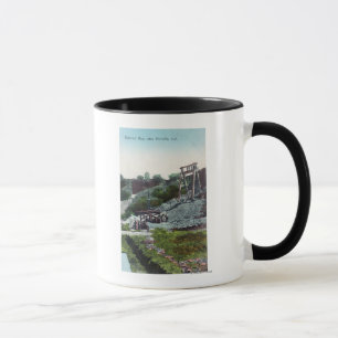 Mug Vue d'une mine de diamants Oroville, CA