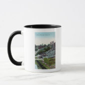 Mug Vue d'une mine de diamants Oroville, CA (Gauche)