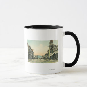 Mug Vue d'une rue d'affairesSan Luis Obispo, CA