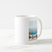 Mug Vue en île de Santorini (Devant droit)
