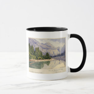 Mug Vue en vallée la Californie de Yo-Semite