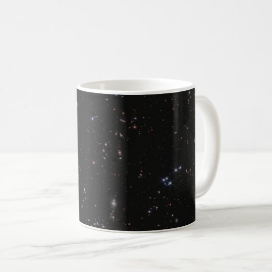 Mug Vue Entre Les Constellations Pisces & Andromeda (Devant droit)
