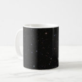 Mug Vue Entre Les Constellations Pisces & Andromeda (Devant gauche)