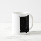 Mug Vue Entre Les Constellations Pisces & Andromeda (Devant droit)
