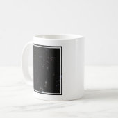 Mug Vue Entre Les Constellations Pisces & Andromeda (Devant gauche)