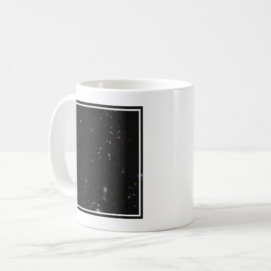 Mug Vue Entre Les Constellations Pisces & Andromeda (Devant gauche)