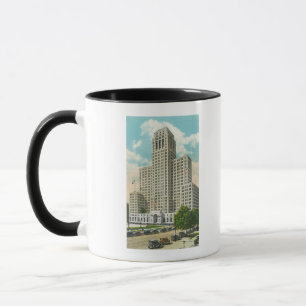 Mug Vue extérieure de bâtiment de bureau d'état de