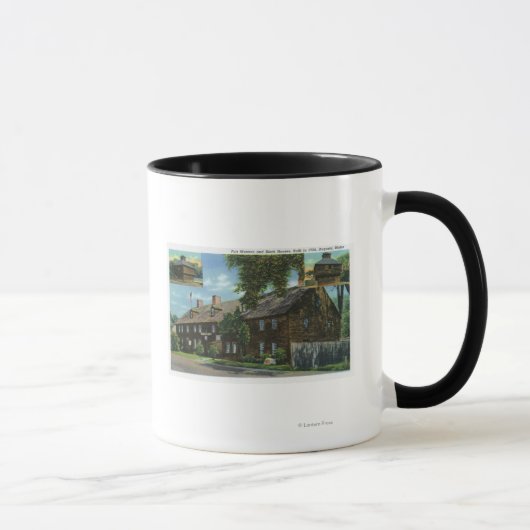 Mug Vue extérieure de Ft. Maisons de l'Ouest et des bl (Droite)