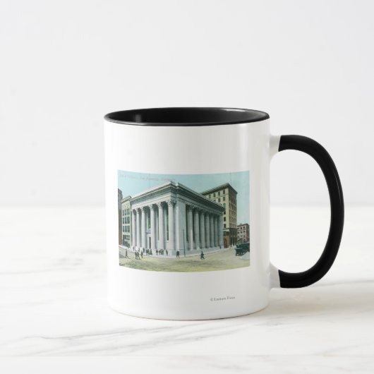 Mug Vue extérieure de la Banque de Californie (Droite)