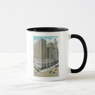 Mug Vue extérieure de la Banque nationale d'épargne