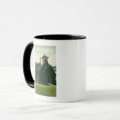 Mug Vue extérieure de la chapelle couverte de lierre, (Devant gauche)
