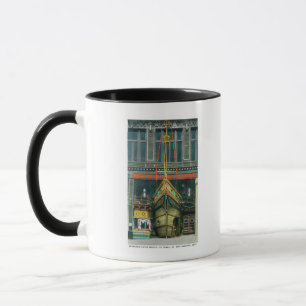 Mug Vue extérieure de la grotte des poissons de