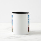 Mug Vue extérieure de la maison américaine personnalis (Centre)