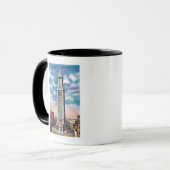 Mug Vue extérieure de la maison américaine personnalis (Devant gauche)