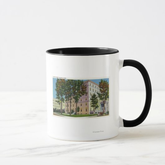 Mug Vue extérieure de la maison Augusta (Droite)